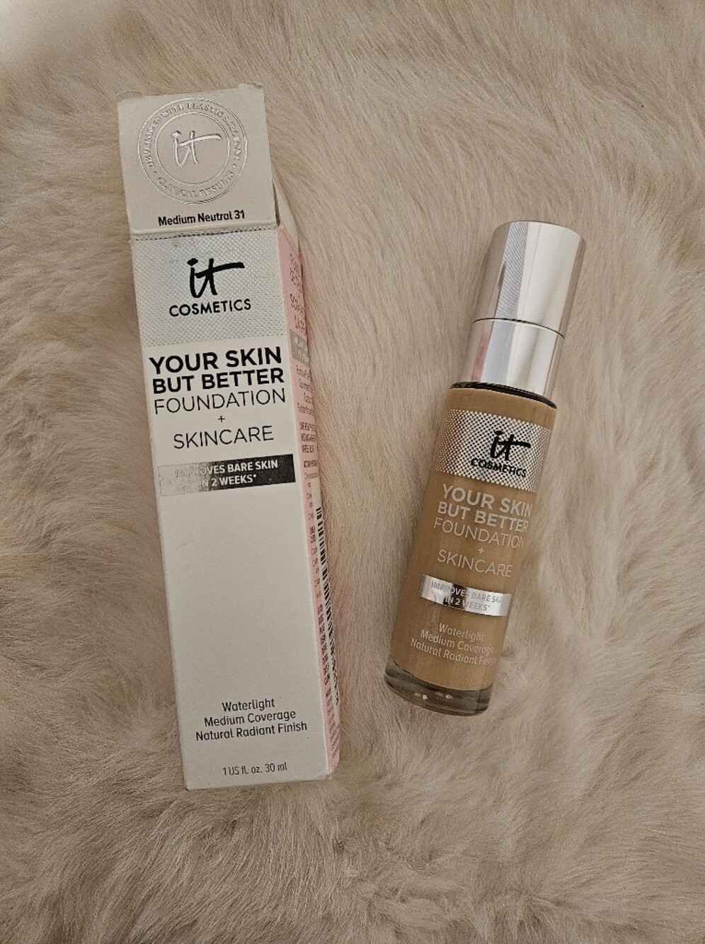 it cosmetics Your Skin But Better Foundation - Medium Neutral 31 (Beige)